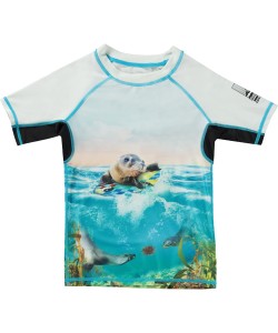 Солнцезащитная футболка Molo Neptune Sealion