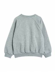 Свитшот Mini Rodini Strawberry grey melange - Свитшот Mini Rodini Strawberry grey melange