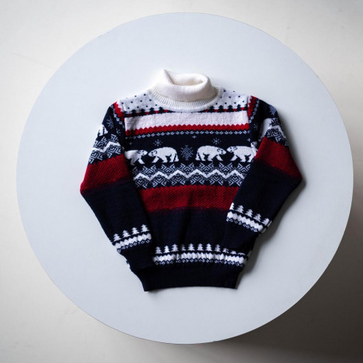 Свитер Wool&Cotton Медведи Свитер Wool&Cotton Медведи