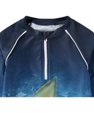 Солнцезащитная футболка Molo Noble Surf Art Blue chill - Солнцезащитная футболка Molo Noble Surf Art Blue chill