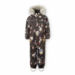 Комбинезон Molo Polaris Fur Paisley Flowers