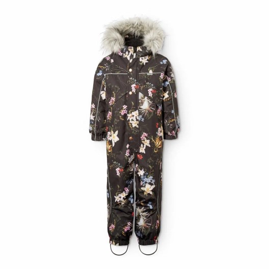 Комбинезон Molo Polaris Fur Paisley Flowers