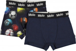 Трусы Molo  Molo Justin 2-pack Blue Footballs