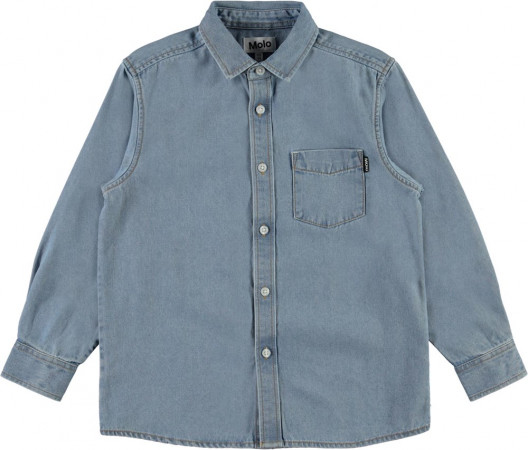 Рубашка Molo Reenoz Light Blue Denim