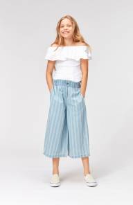 Штаны Molo Akayla Striped Chambrey - Штаны Molo Akayla Striped Chambrey