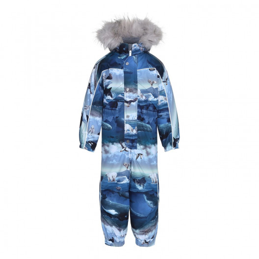 Комбинезон Molo Polaris Fur Arctic Landscape