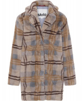 Шуба Molo Haili Check Fur
