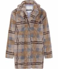 Шуба Molo Haili Check Fur - Шуба Molo Haili Check Fur