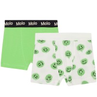 Трусы боксеры Molo Justin 2-pack Grass Smiles