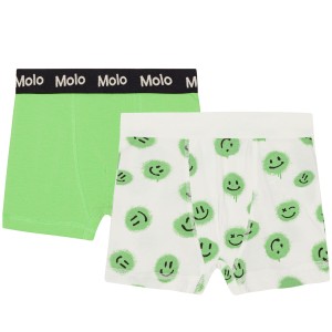 Трусы боксеры Molo Justin 2-pack Grass Smiles