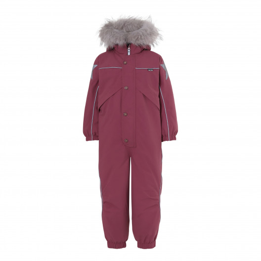 Комбинезон Molo Polaris Fur Recycle Maroon