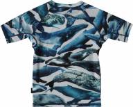 Солнцезащитная футболка Molo Neptune Whales - Солнцезащитная футболка Molo Neptune Whales