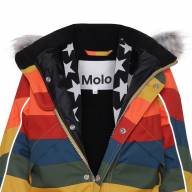 Зимний комбинезон Molo Polaris Fur Rainbow - Зимний комбинезон Molo Polaris Fur Rainbow