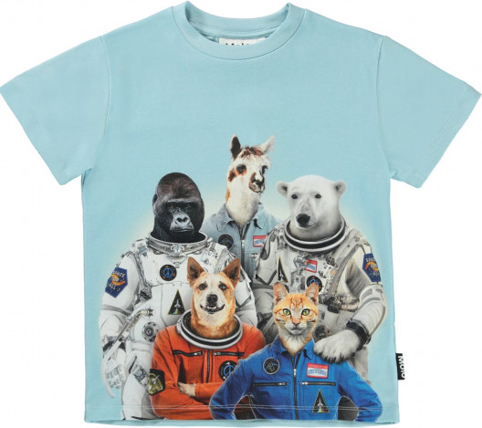 Футболка Molo Roxo Space Crew Blue