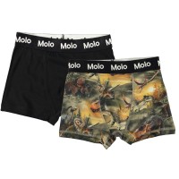 Трусы боксеры Molo Justin 2-pack Dino Black