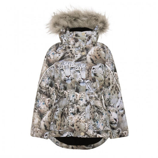 Куртка Molo Cathy Fur Snowy Leopards