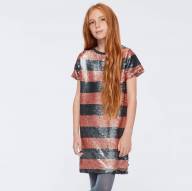 Платье Molo Carol Silver Blush Stripe - Платье Molo Carol Silver Blush Stripe