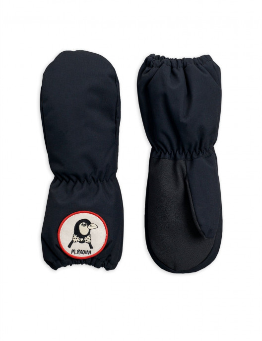 Варежки Mini Rodini Alaska черные Варежки Mini Rodini Alaska черные