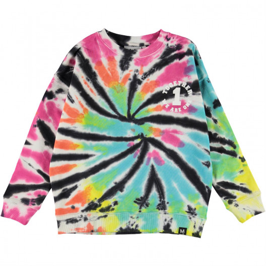 Свитшот Molo Max Tie dye multi